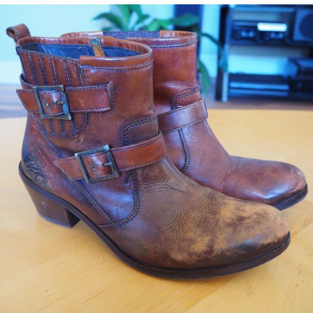 MIA Shoes Roam Bootie in Brown Size 8.5 Womens